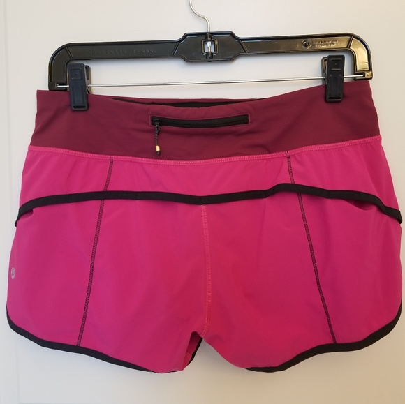 Lululemon Speed Shorts, Size 6 - Picture 2 of 4